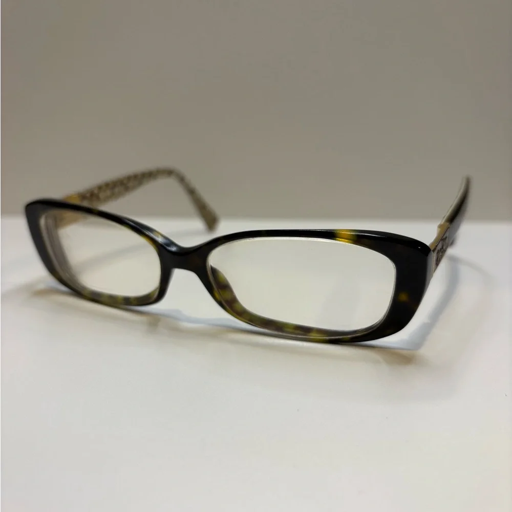 COACH EYEGLASSES HC6063 (Elizabeth) 5262 (Dark Tort‎ Sand SigC) COACH GLASSES